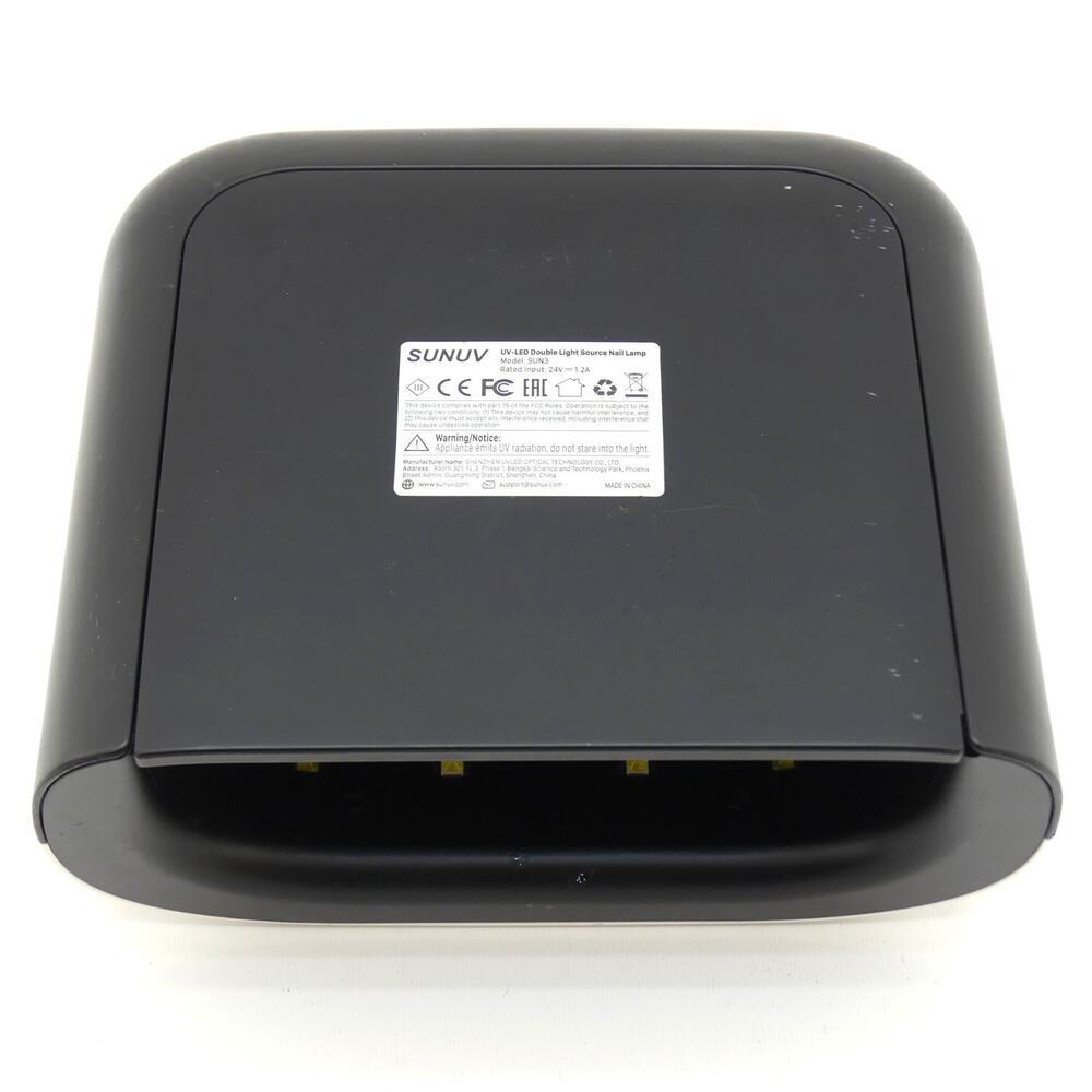 SUNUV SUN3 Smart Nail Lamp 2.0 UV/LED Gel Polish Dryer Auto Sensor 48W Works - Picture 7 of 16